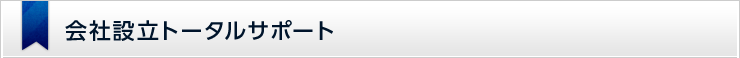 会社設立トータルサポート